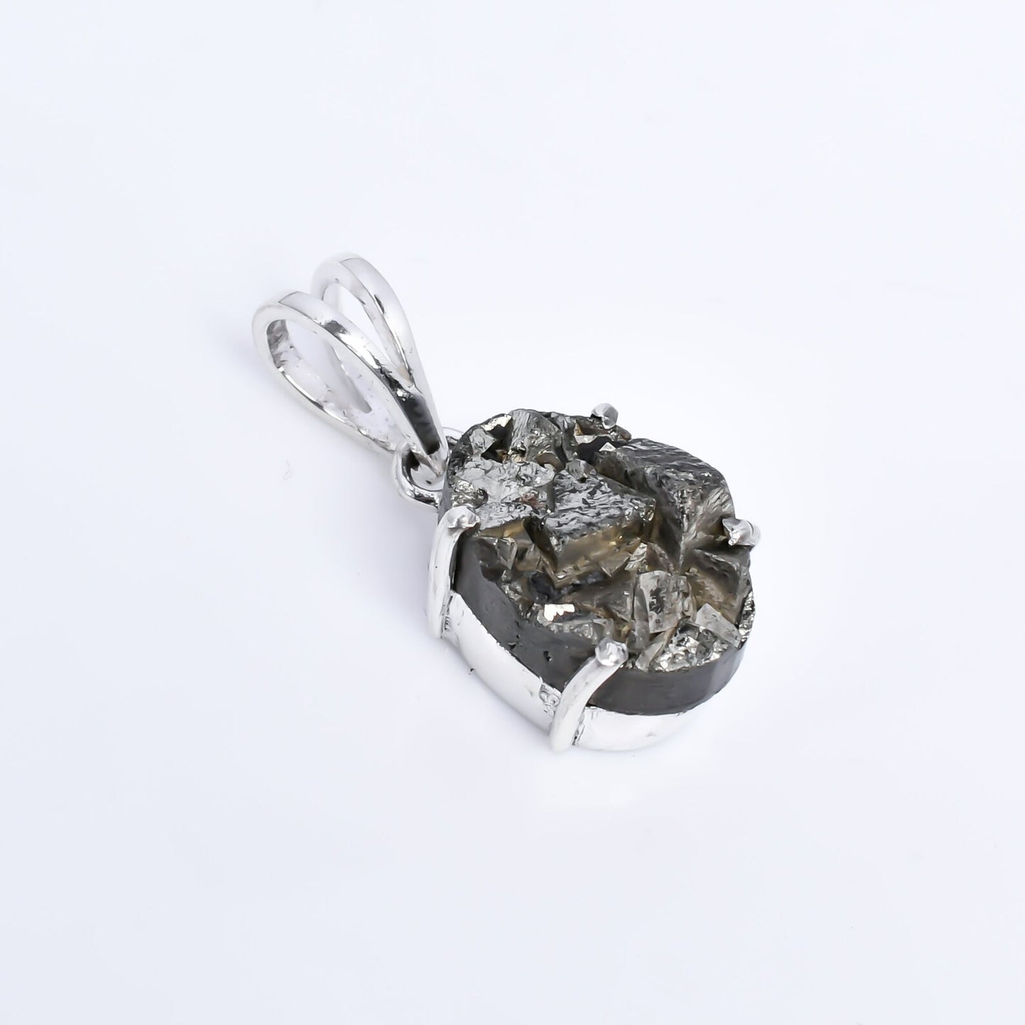 Raw Natural Pyrite Necklace